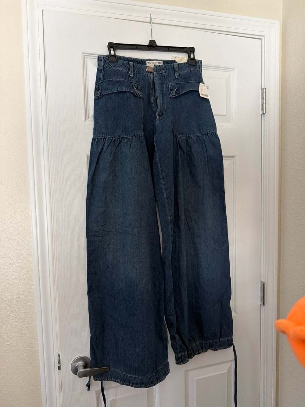 We The Free Lotus Mid-Rise Balloon Jeans in Juno Wash